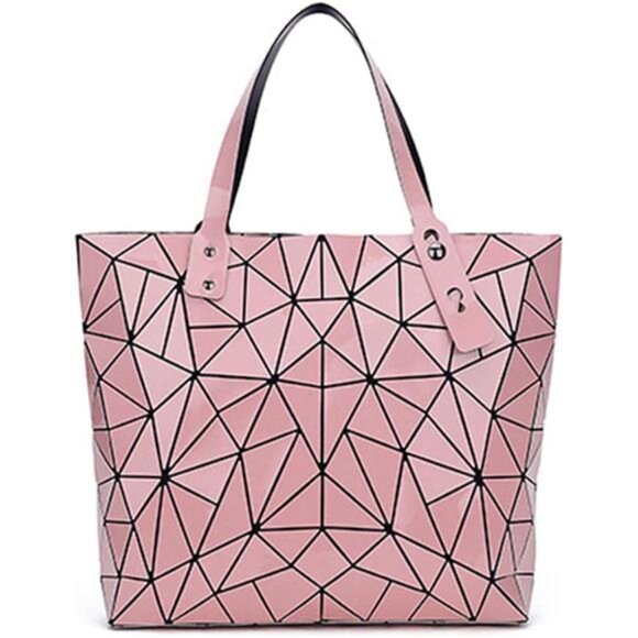 Women Holographic Laser Envelope Clutch Handbag Shoulder Bag Tote - Picture 5 of 5